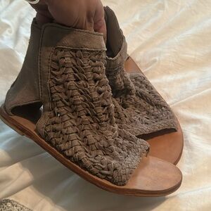 Free people leather sandals
